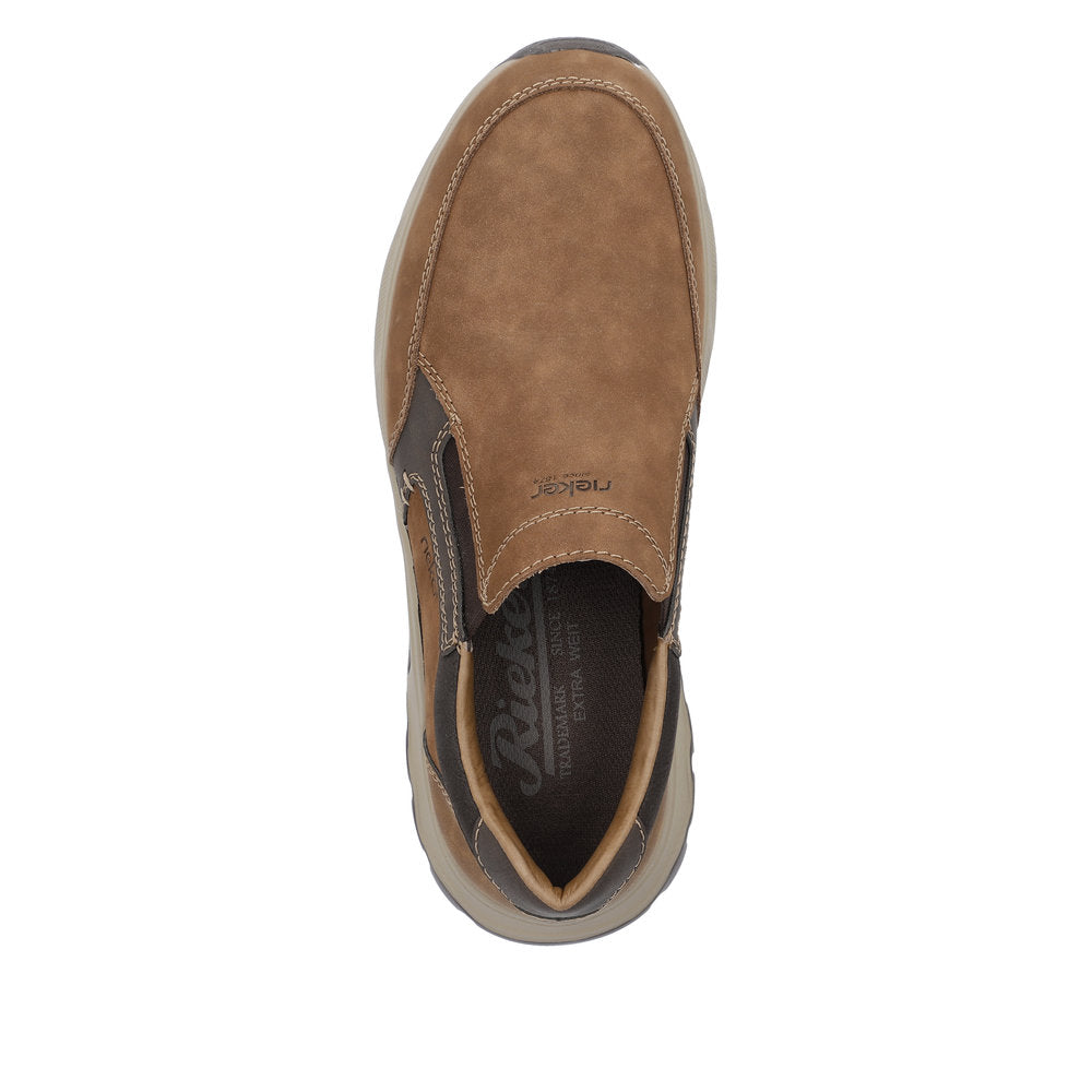 Rieker 11451-24 Brown Slip On Shoes
