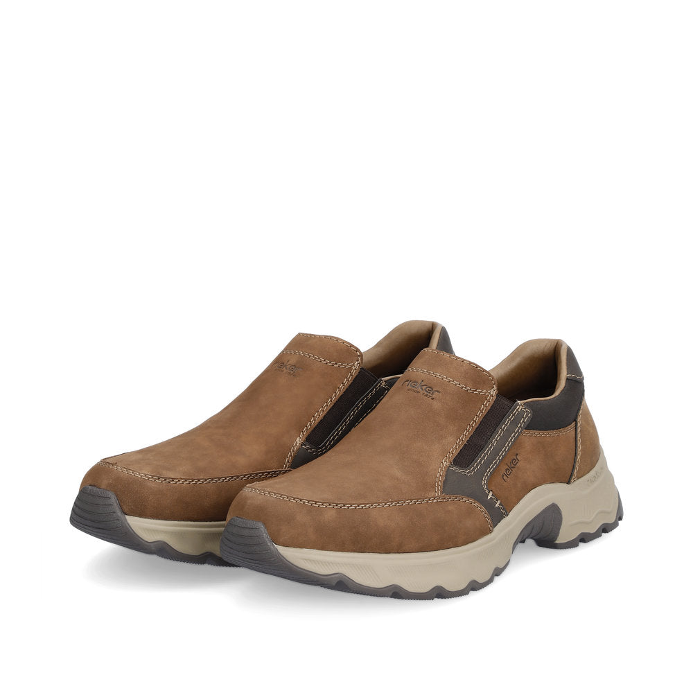 Rieker 11451-24 Brown Slip On Shoes