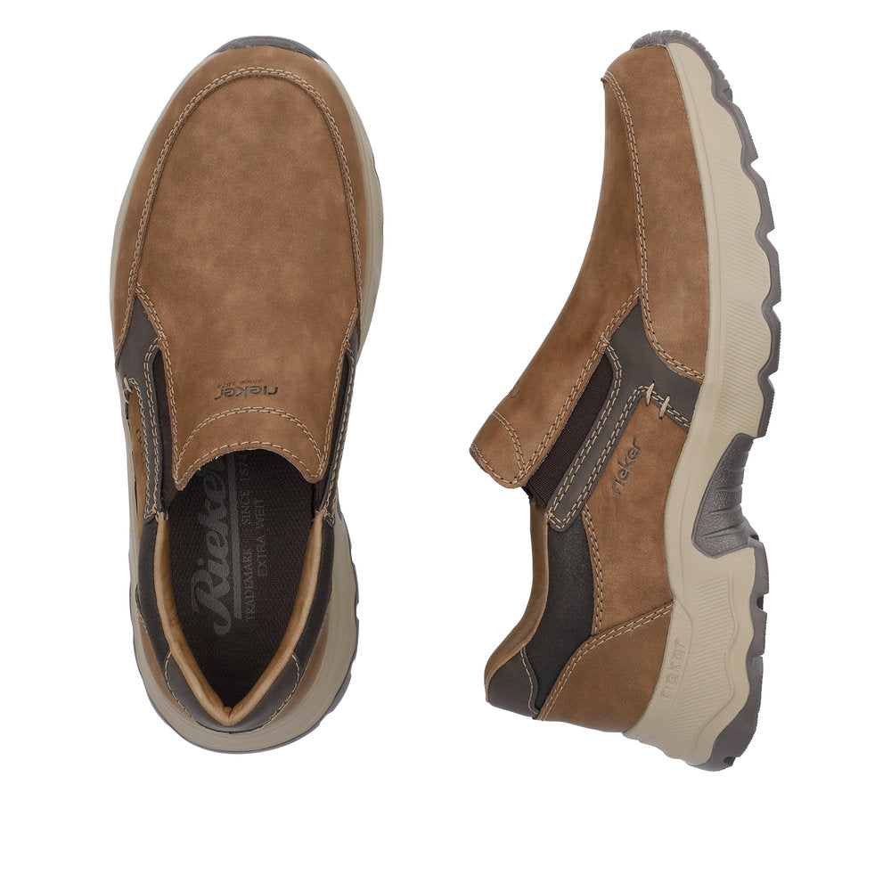 Rieker 11451-24 Brown Slip On Shoes