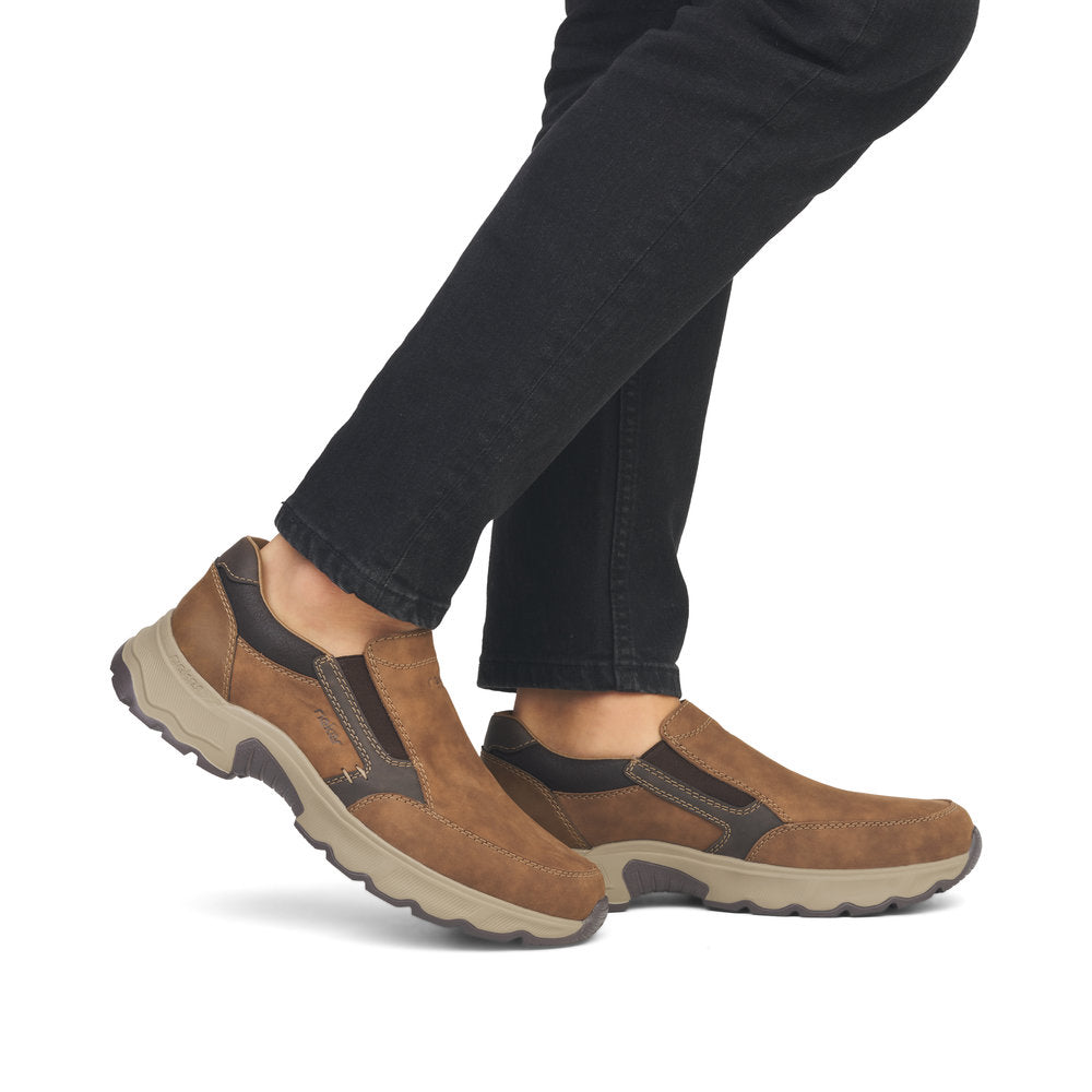Rieker 11451-24 Brown Slip On Shoes