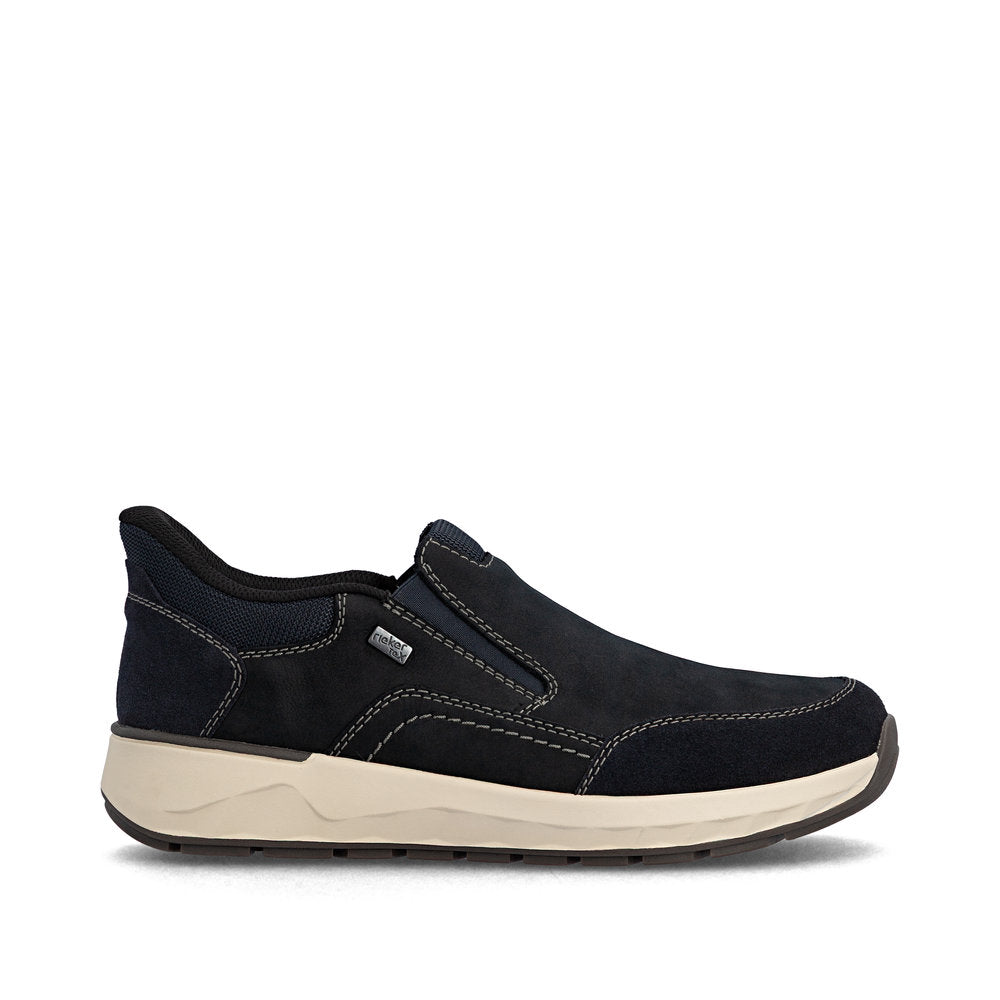 Rieker Soft 11551-14 Navy TEX Slip On Shoes