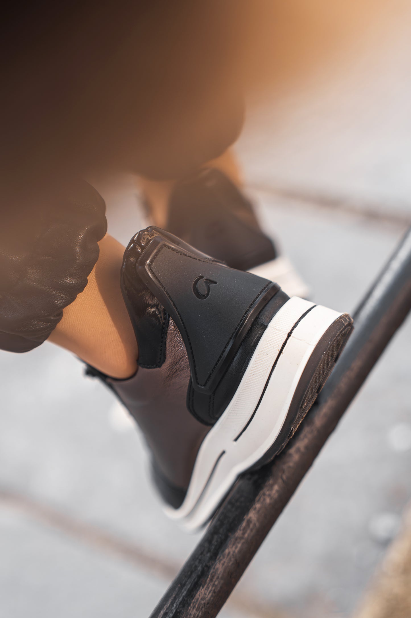 Ara 12-24836 15 Osaka 2.0 H Fit Black & Metallic Slip On Sneakers