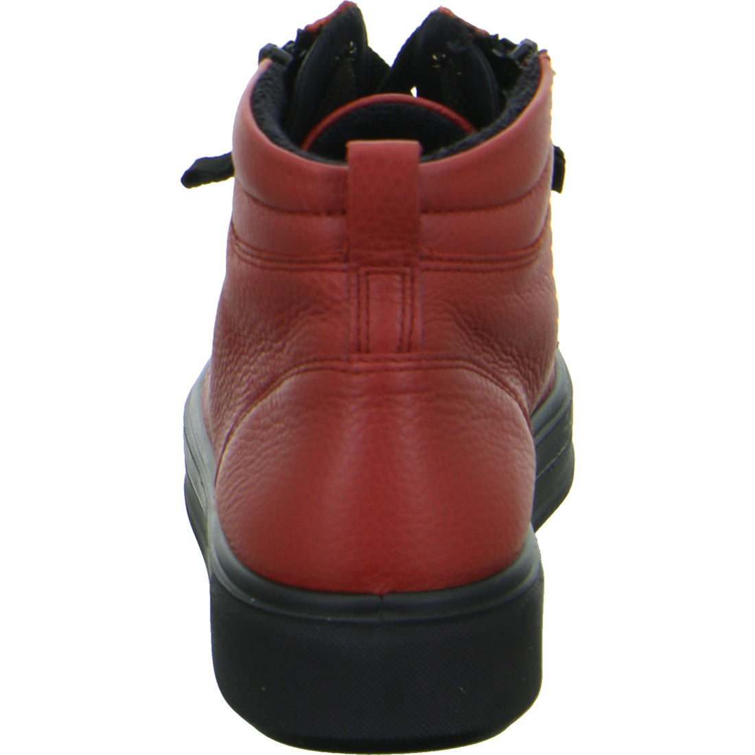 Ara 12-27404 24 Chilli Red H Fit Lace Ankle Boots.