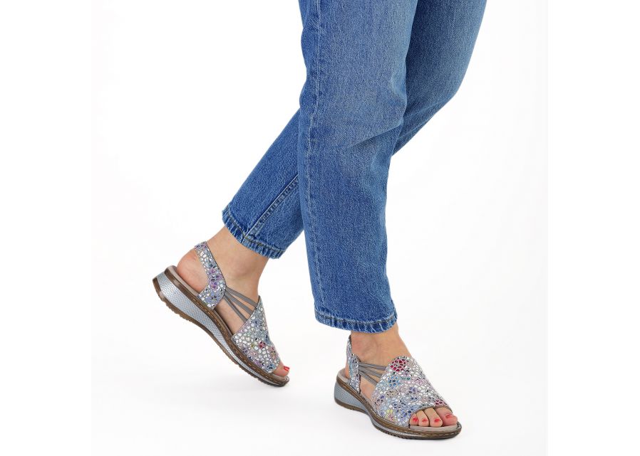 Ara 12-29005 04 Hawaii 2.0 Multi G Fit Sandals with Slingback Strap
