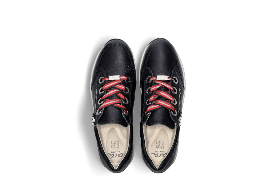 Ara 12-34587-72 Osaka HighSoft H Fit Dark Navy Blue Sneakers