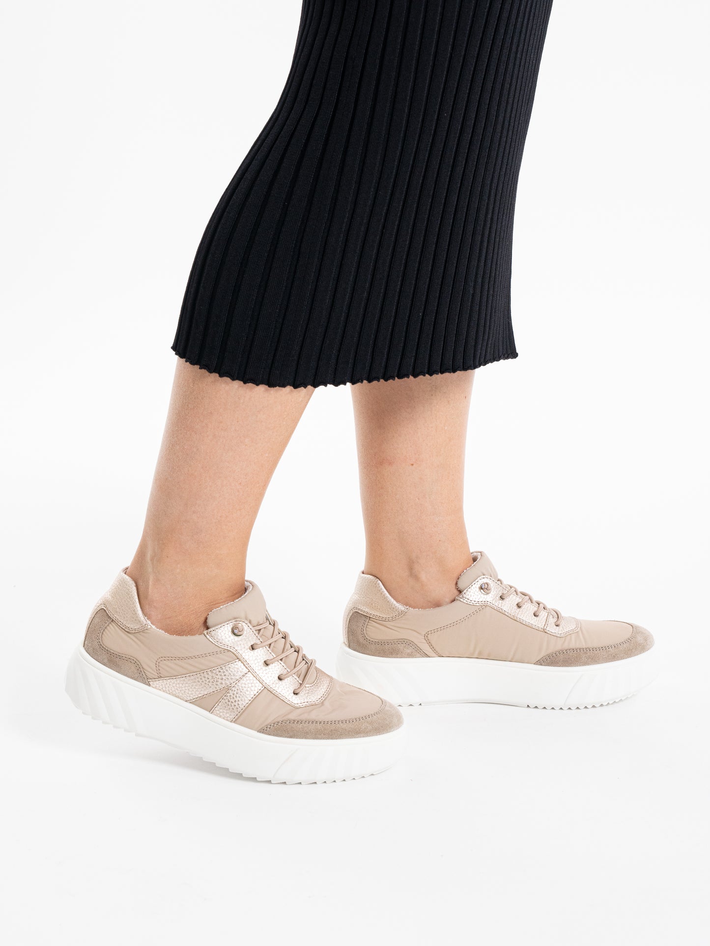 Ara 12-46501 05 Monaco Cashmere Sand H Fit Sneakers