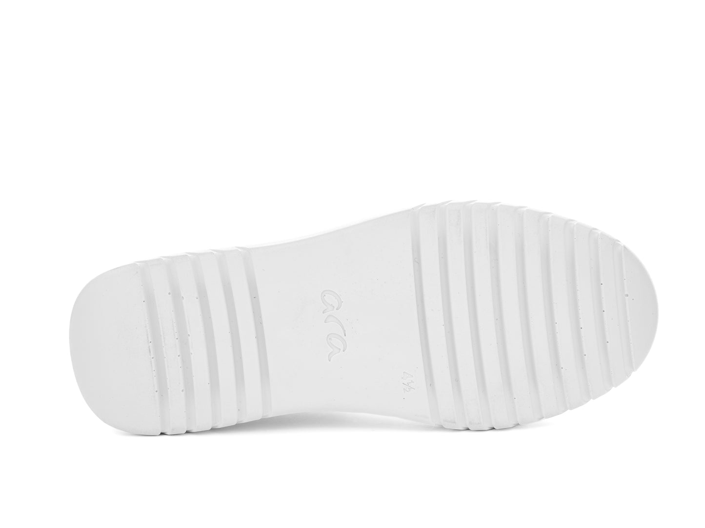 Ara 12-46703 04 Monaco 2.0 White H Fit Sneakers with Candy Pink Heel