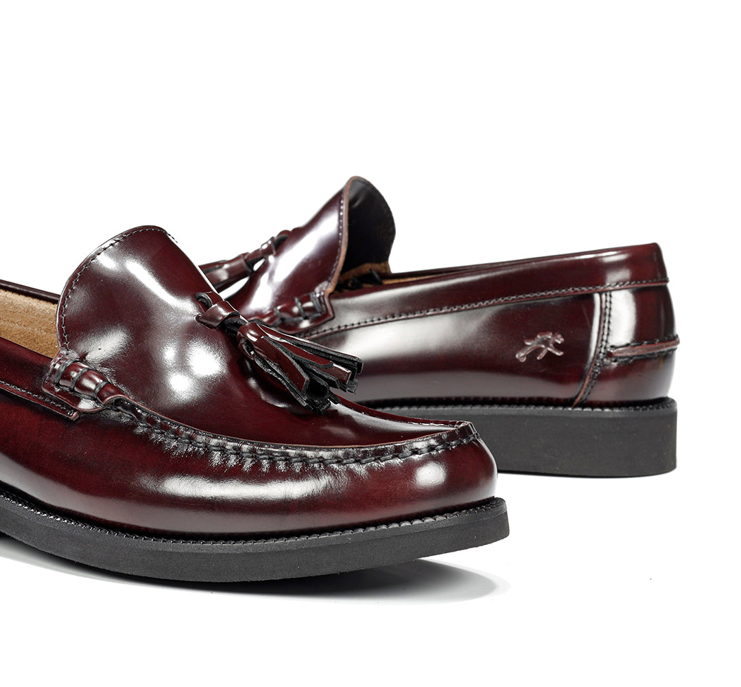 Fluchos F0049 Florentick Burdeos Burgundy Slip On Loafers