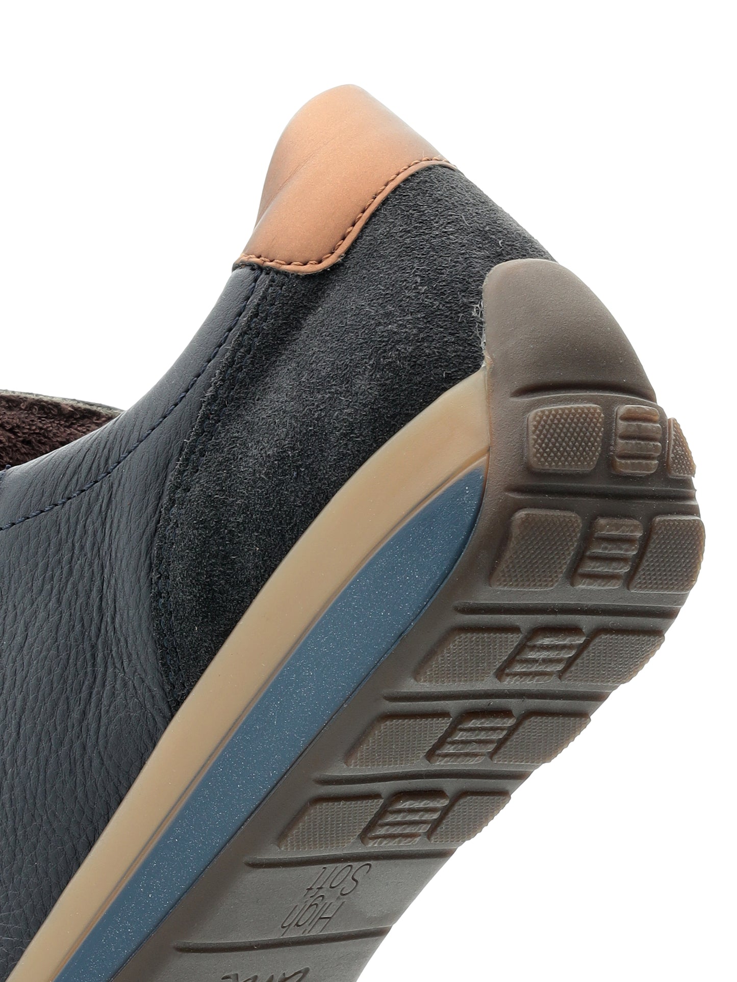 Ara 12-44587 29 Osaka Highsoft H Fit Navy & Brown Sneakers