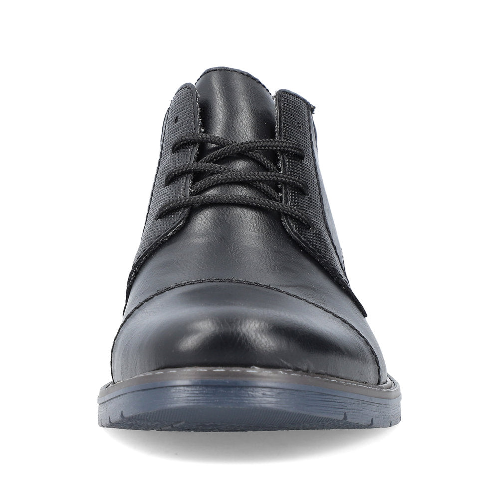 Rieker 13031-00 Black Lace Boots