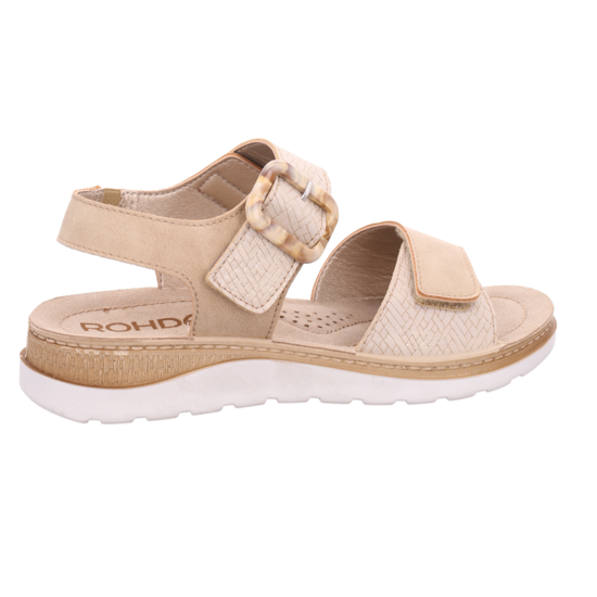 Rohde 1311 14 Baviera Natural Beige Sandals