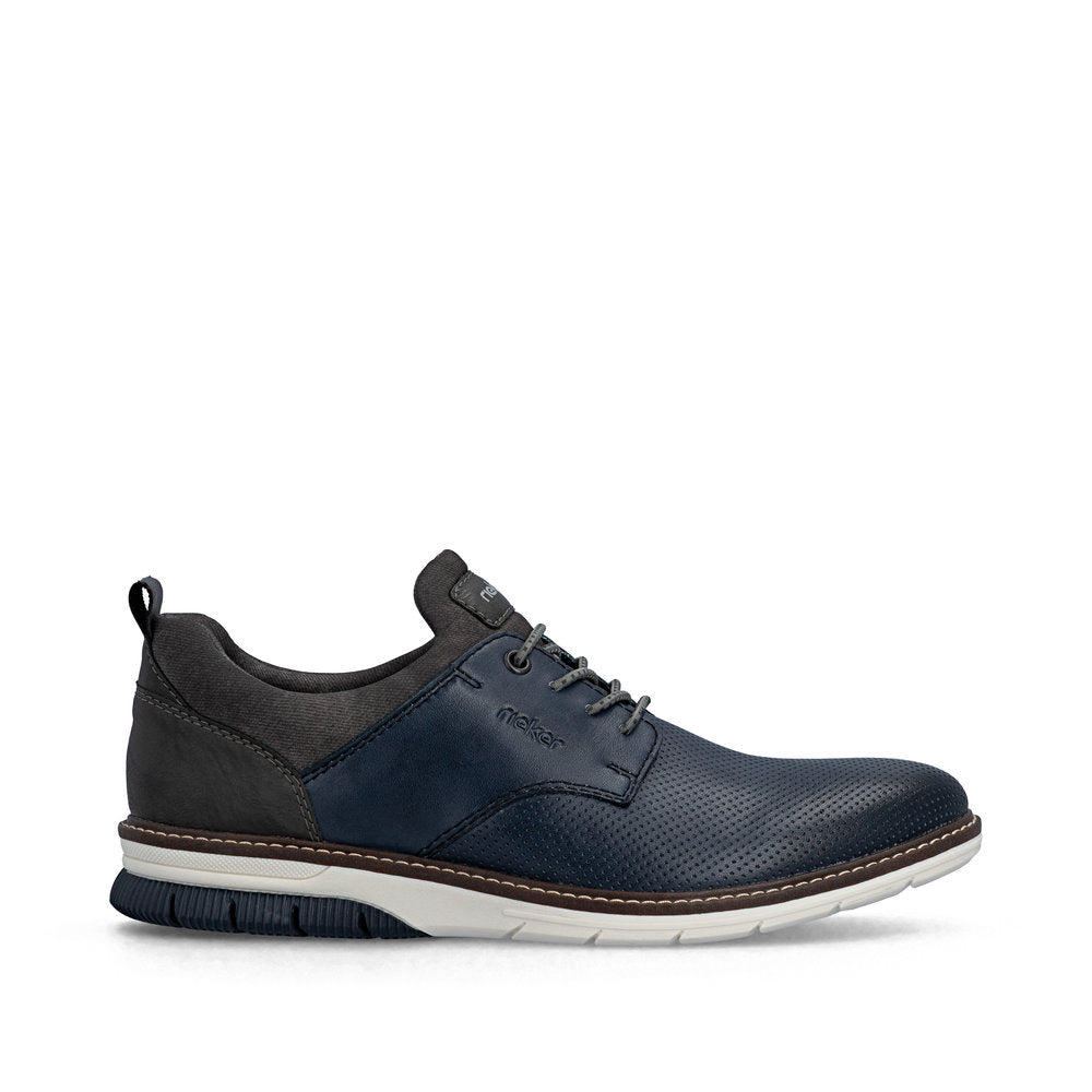 Rieker 14450-16 Navy Combi G 1/2 Fit Shoes