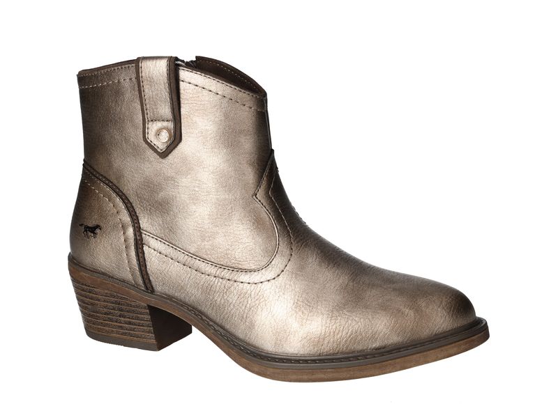 Mustang 1478 507 221 Bronze Cowboy Boots The Shoe Parlour