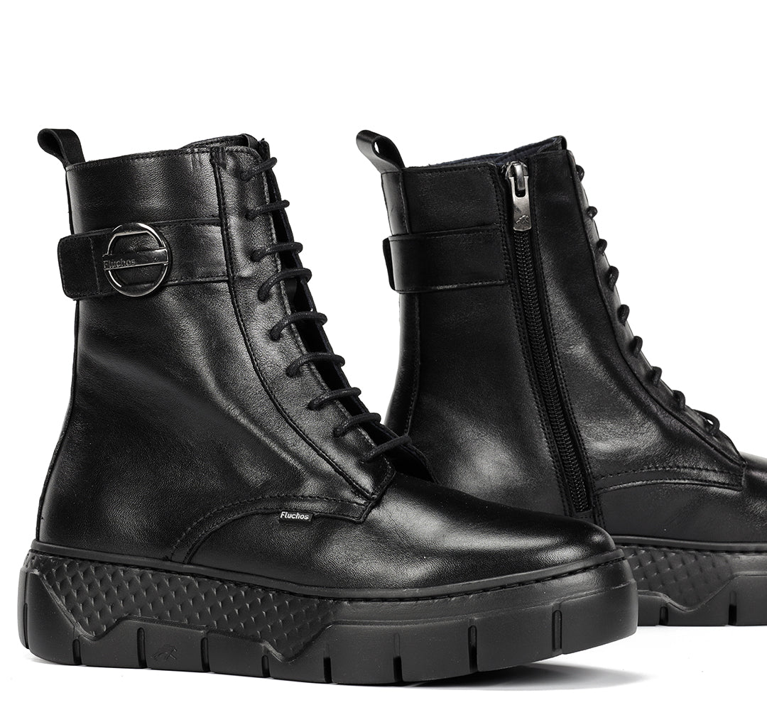 Fluchos F2303 Toscana Black Boots