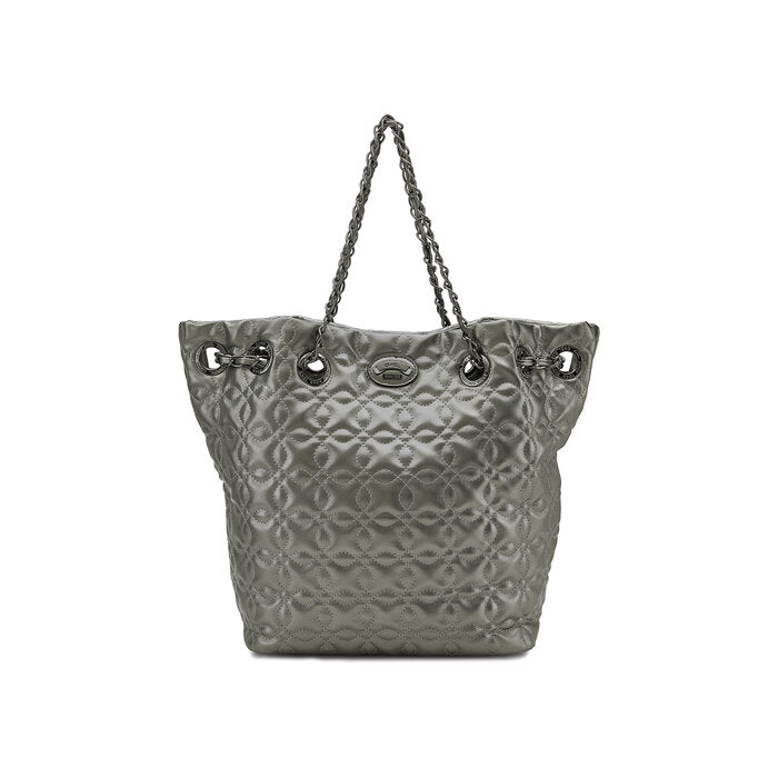 Ara 16-21127-52 Judy Basic Grey Metallic Shopper Bag