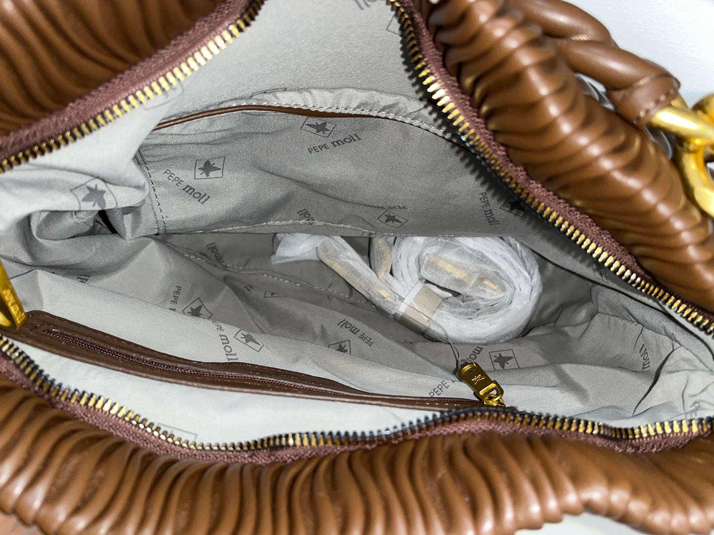 Pepe Moll 252260 Amalia Brown Handbag