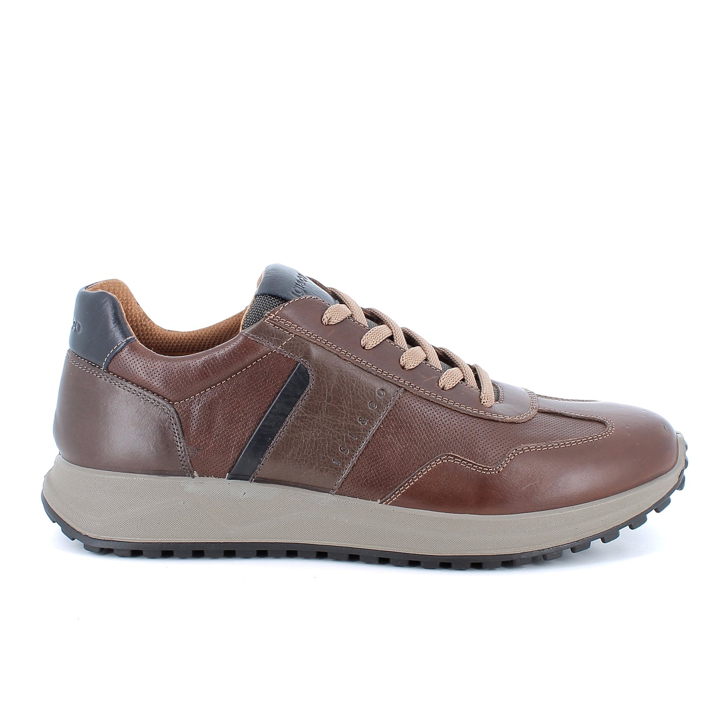 Igi & Co 8639122 Vitello Rag/Cuoio Lace Trainers