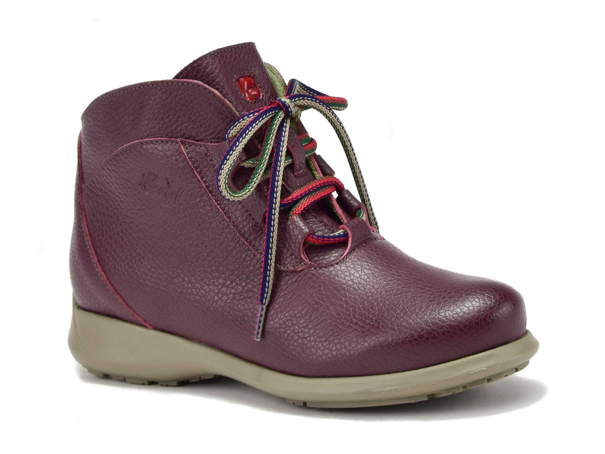 Jose Saenz 2082 Rural Bogota Vino Wine Rural Gold Ankle Boots