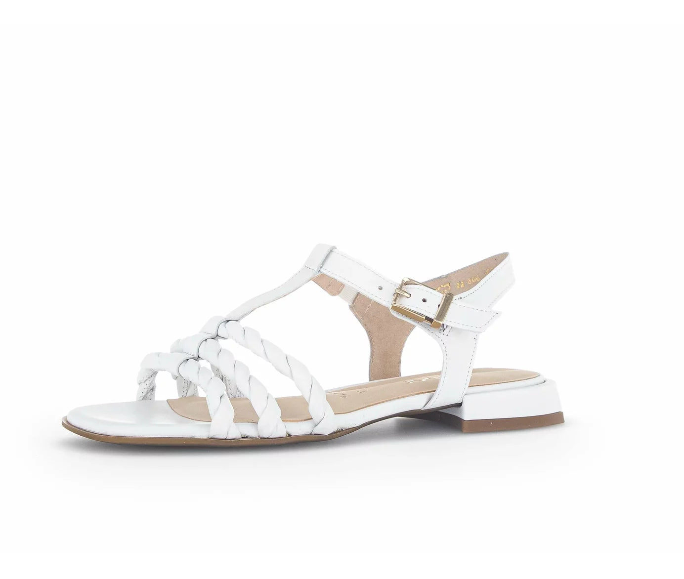 Gabor 22.806.50 Comfort White Sandals The Shoe Parlour