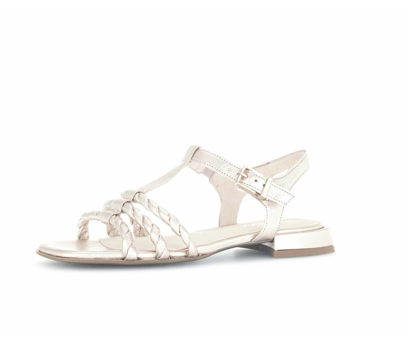 Gabor hot sale gold sandals