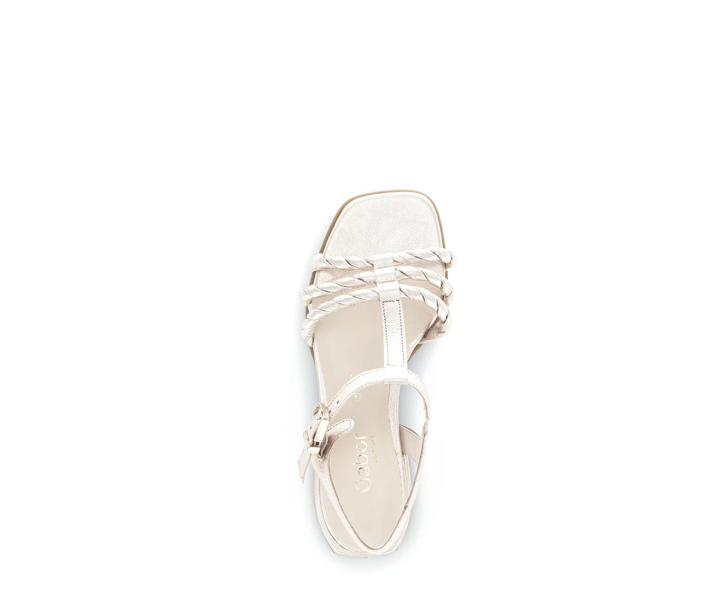 Gabor 22.806.89 Comfort Gold Sandals