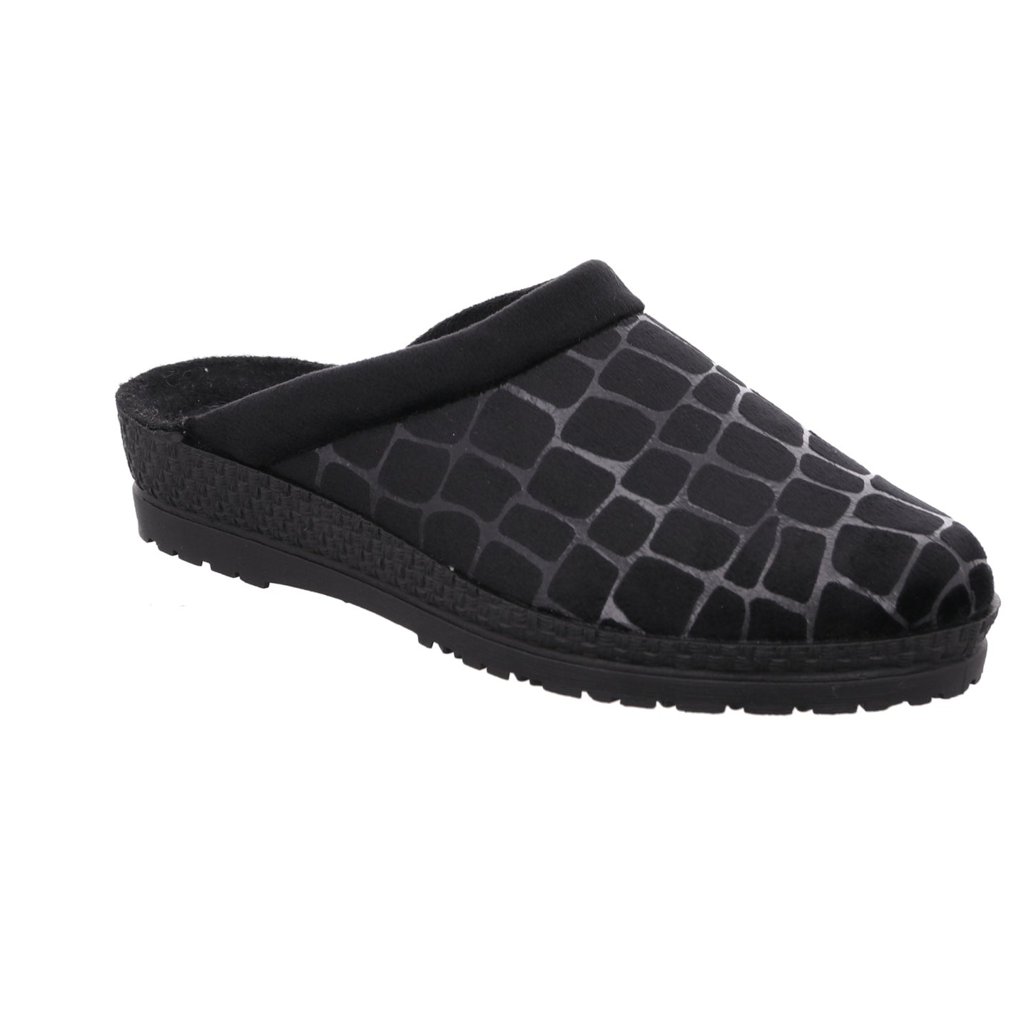 Rohde 2289 90 Black G Fit Slippers