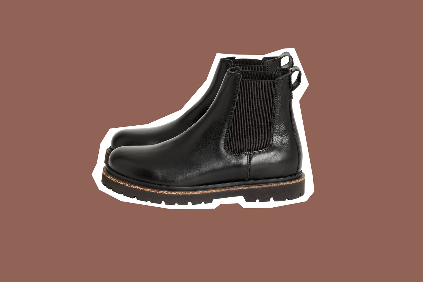 Birkenstock 1025791 Highwood Slip On W LENA Black Chelsea Boots