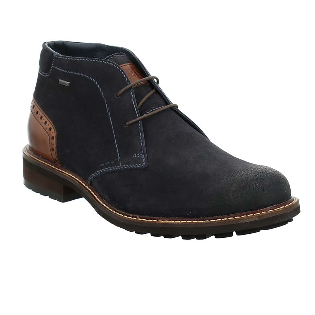 Josef Seibel 24751 TE16 541 Jasper 51 Jeans Combi Lace Boots with TopDryTex