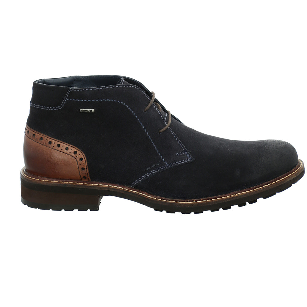Josef Seibel 24751 TE16 541 Jasper 51 Jeans Combi Lace Boots with TopDryTex