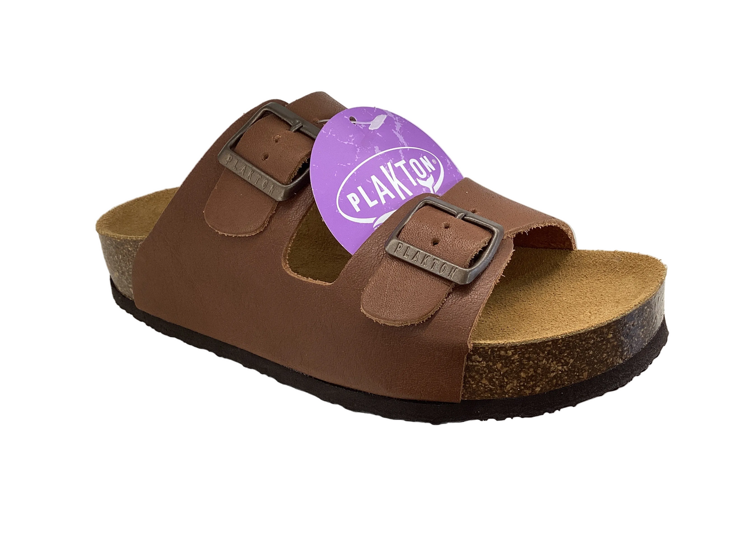 Plakton CP Beta 340010 Buffalo Cuero Tan EVA 2 Strap Sandals
