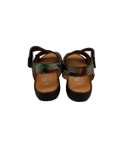 The Shoe Parlour by Phelans Shoes 284-16 Gogow Multi Velcro Sandals