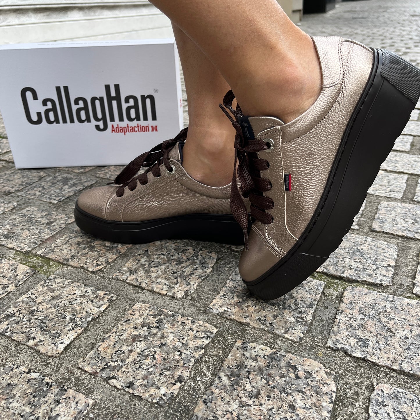 Callaghan 14937 Platinum Bronze Trainers