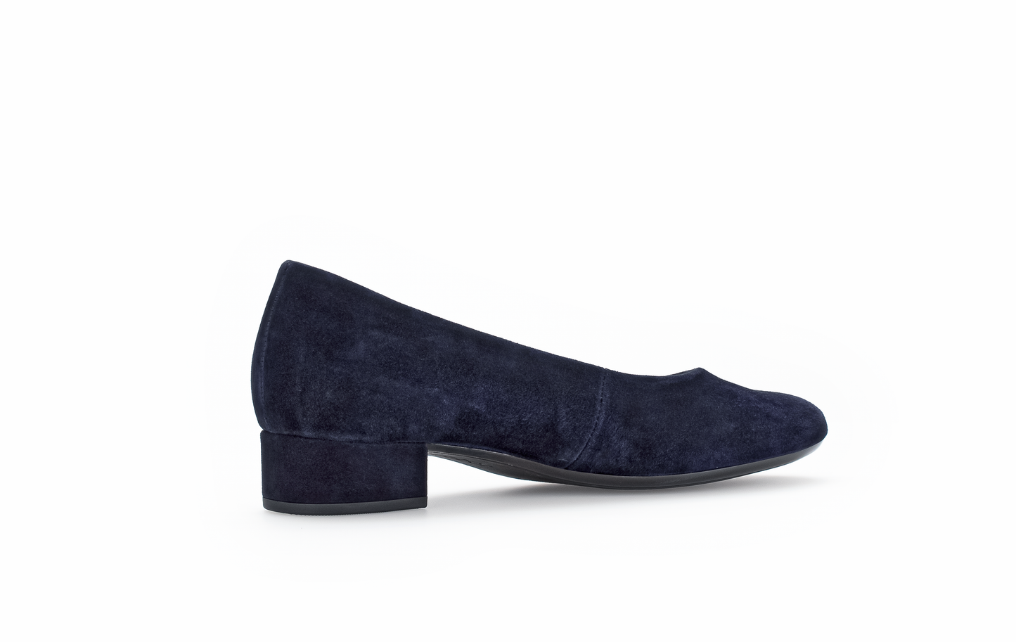 Gabor 31.320.16 Navy Suede Slip On Pumps
