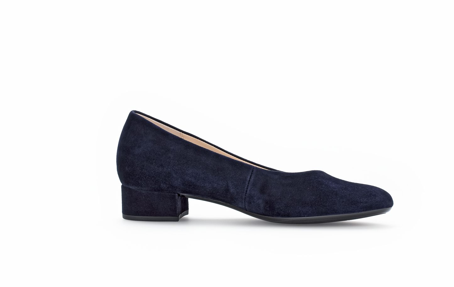 Gabor 31.320.16 Navy Suede Slip On Pumps