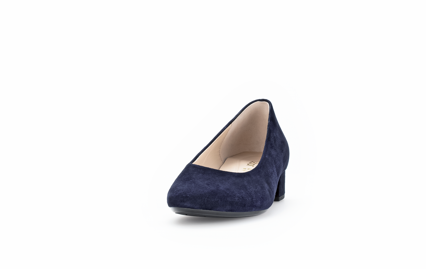 Gabor 31.320.16 Navy Suede Slip On Pumps