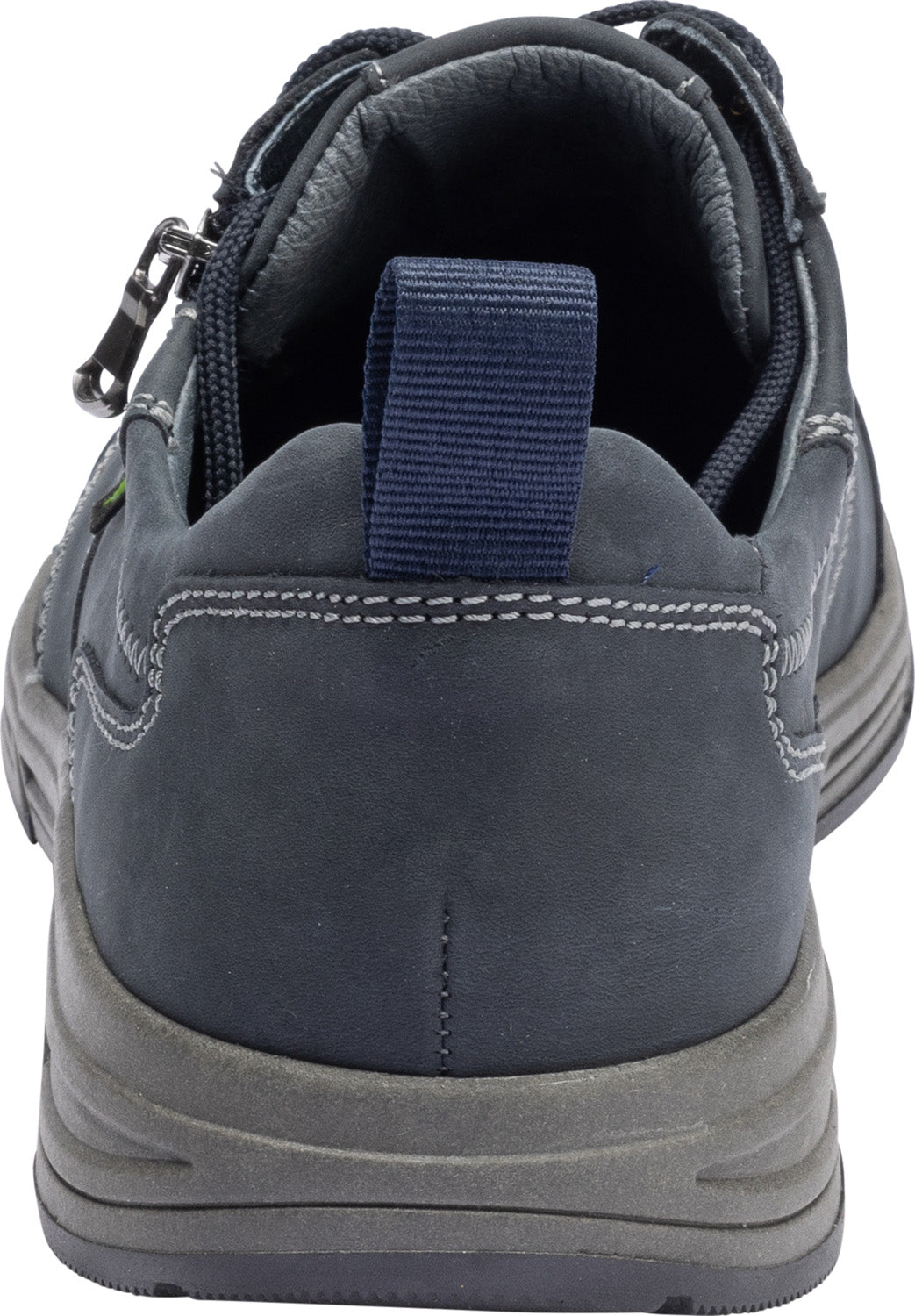 Waldlaufer 323016 158 194 Crazy Horse Navy/Green Leaf Side Lace & Zip Sneakers
