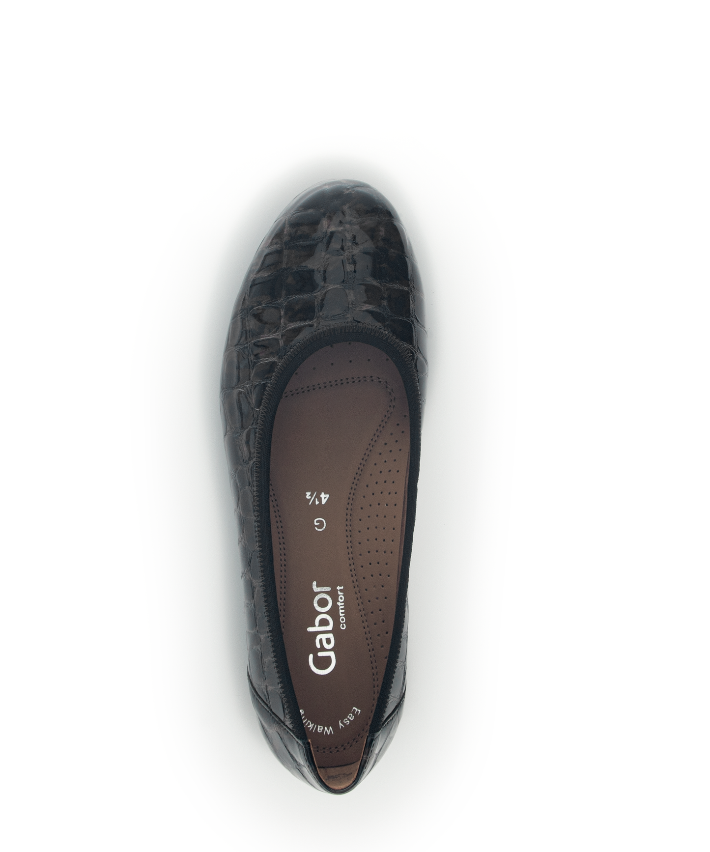 Gabor 32.620.85 Comfort Mocca Brown Slip On Pumps