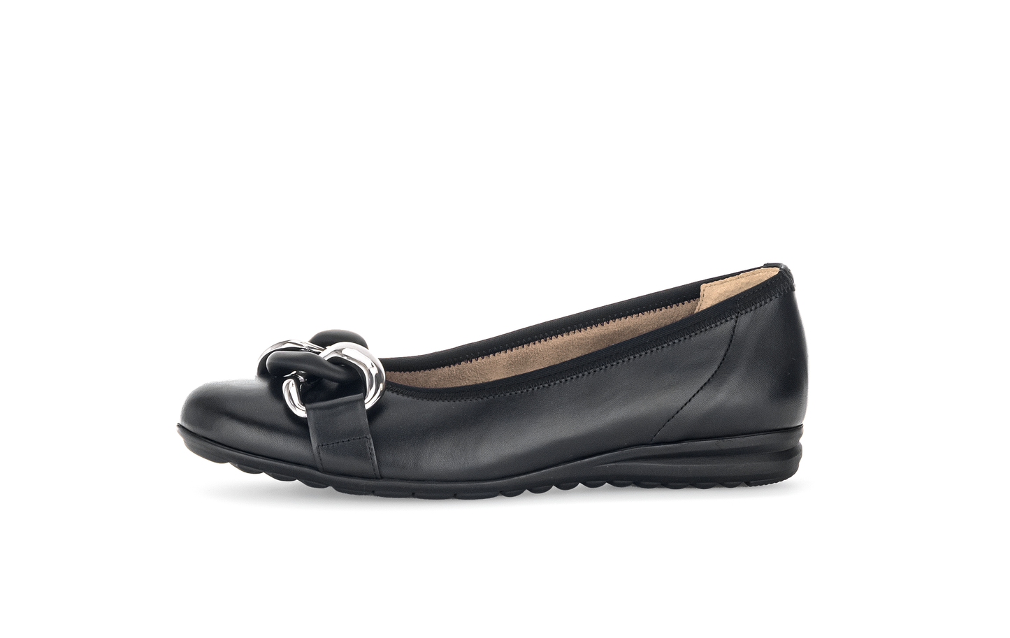 Gabor 32.625.27 Comfort G Fit Black Slip On Pumps