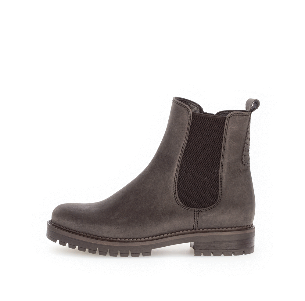 Gabor 32.721.25 Comfort Espresso Brown H Fit Chelsea Boots