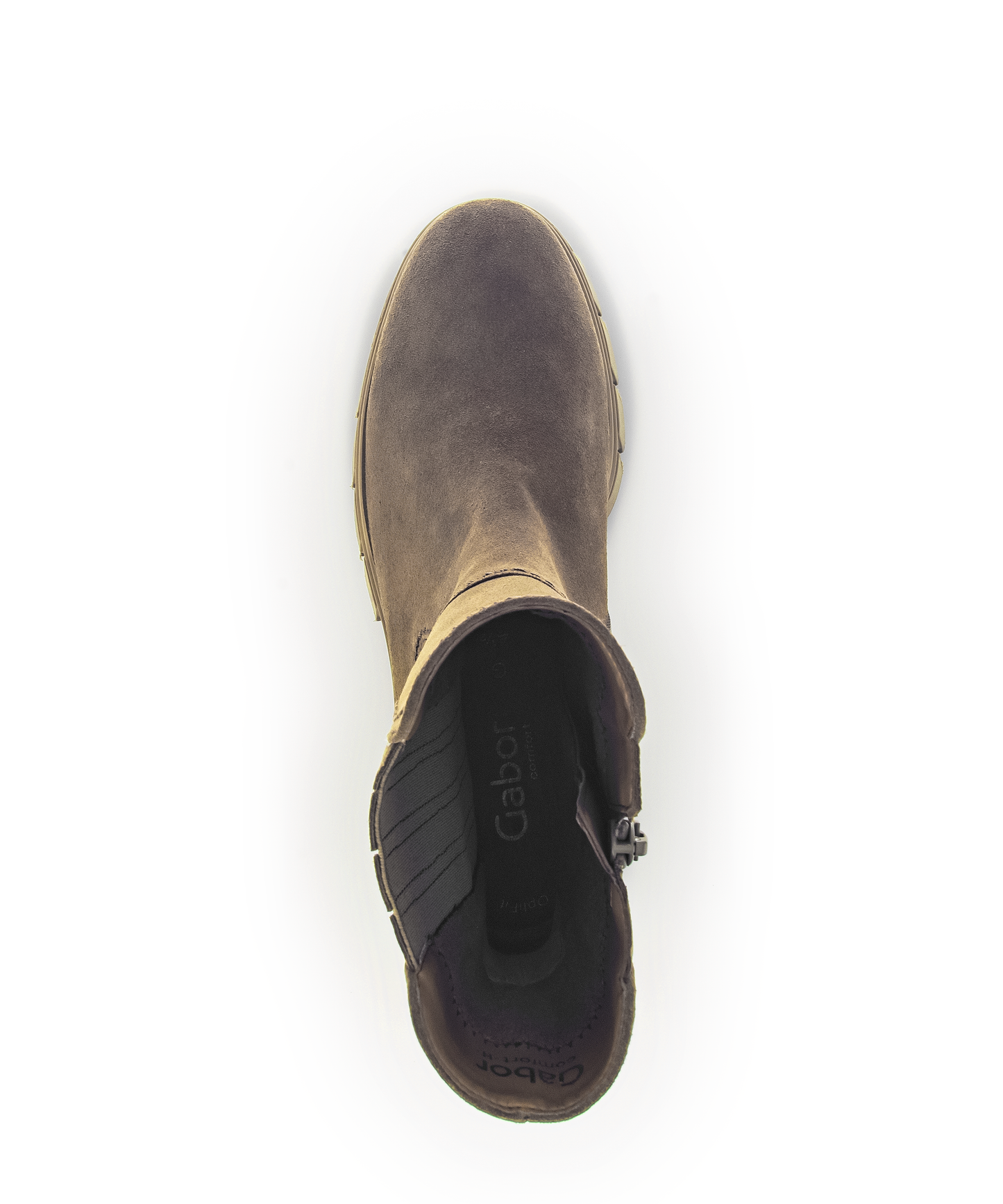 Gabor 32.761.34 Comfort Taupe Suede G Fit Boots