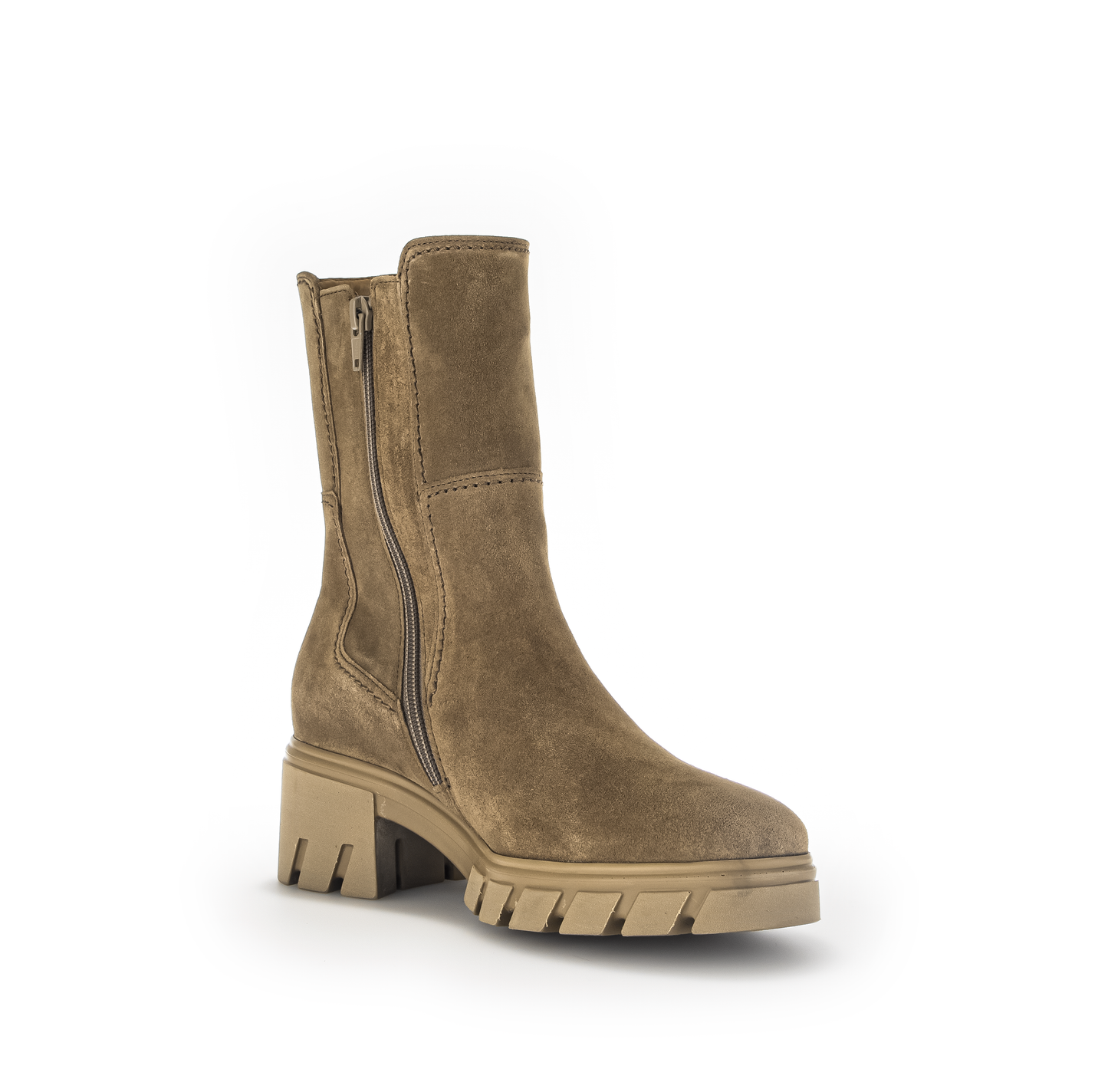 Gabor 32.761.34 Comfort Taupe Suede G Fit Boots