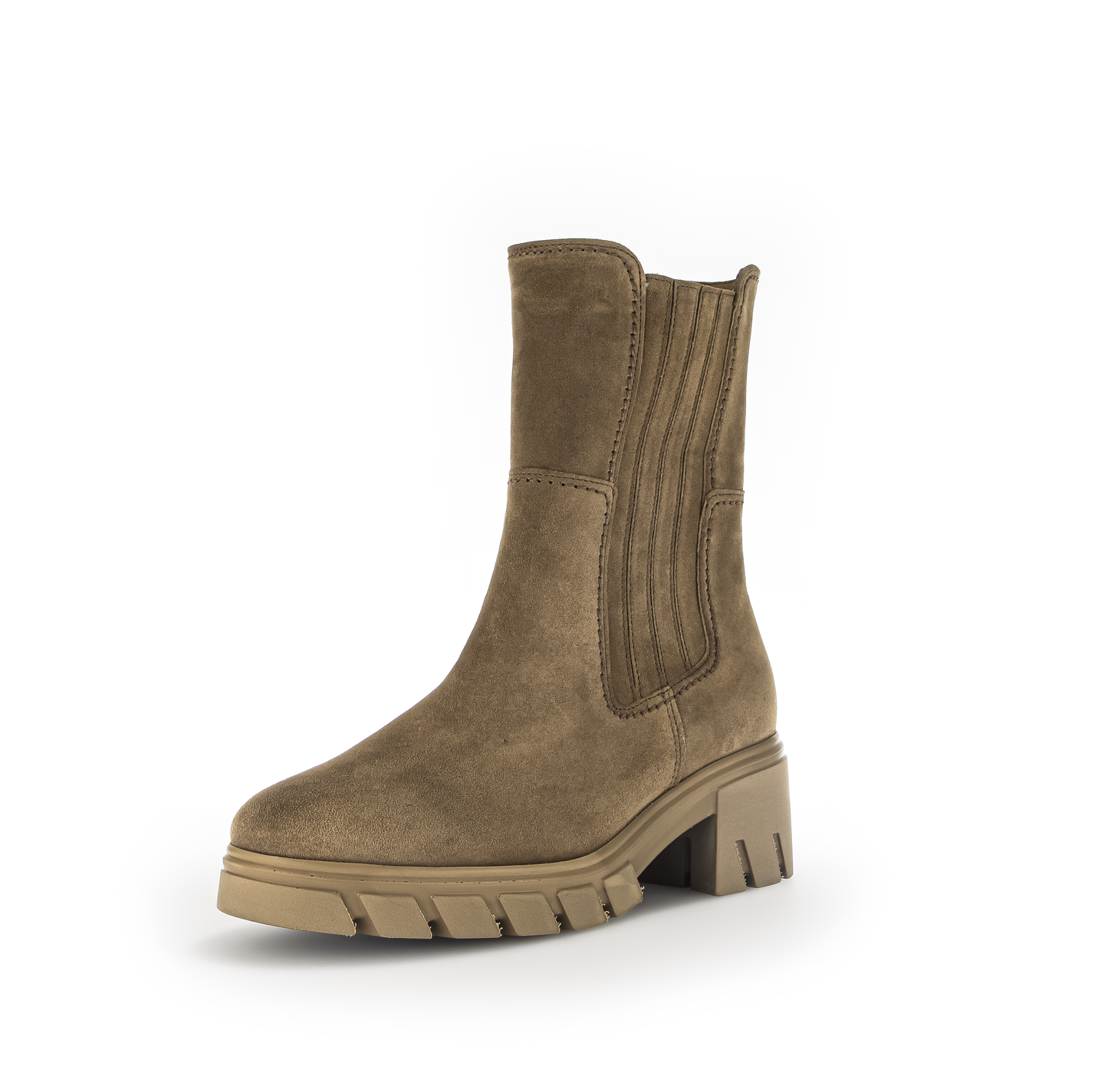 Gabor 32.761.34 Comfort Taupe Suede G Fit Boots