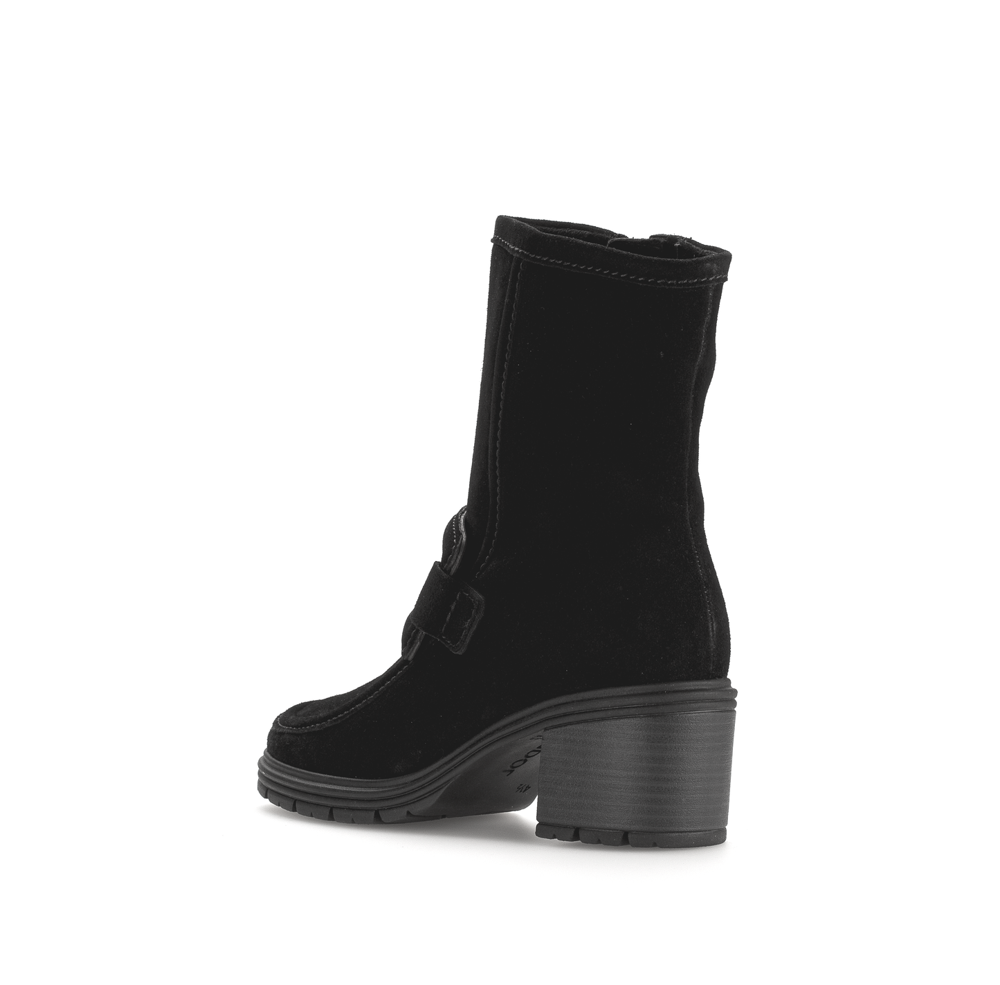 Gabor 32.844.47 Comfort Black Suede Ankle Boots