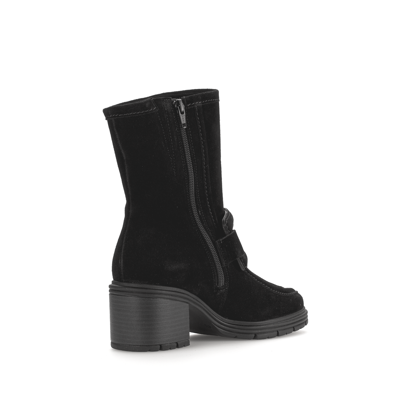 Gabor 32.844.47 Comfort Black Suede Ankle Boots