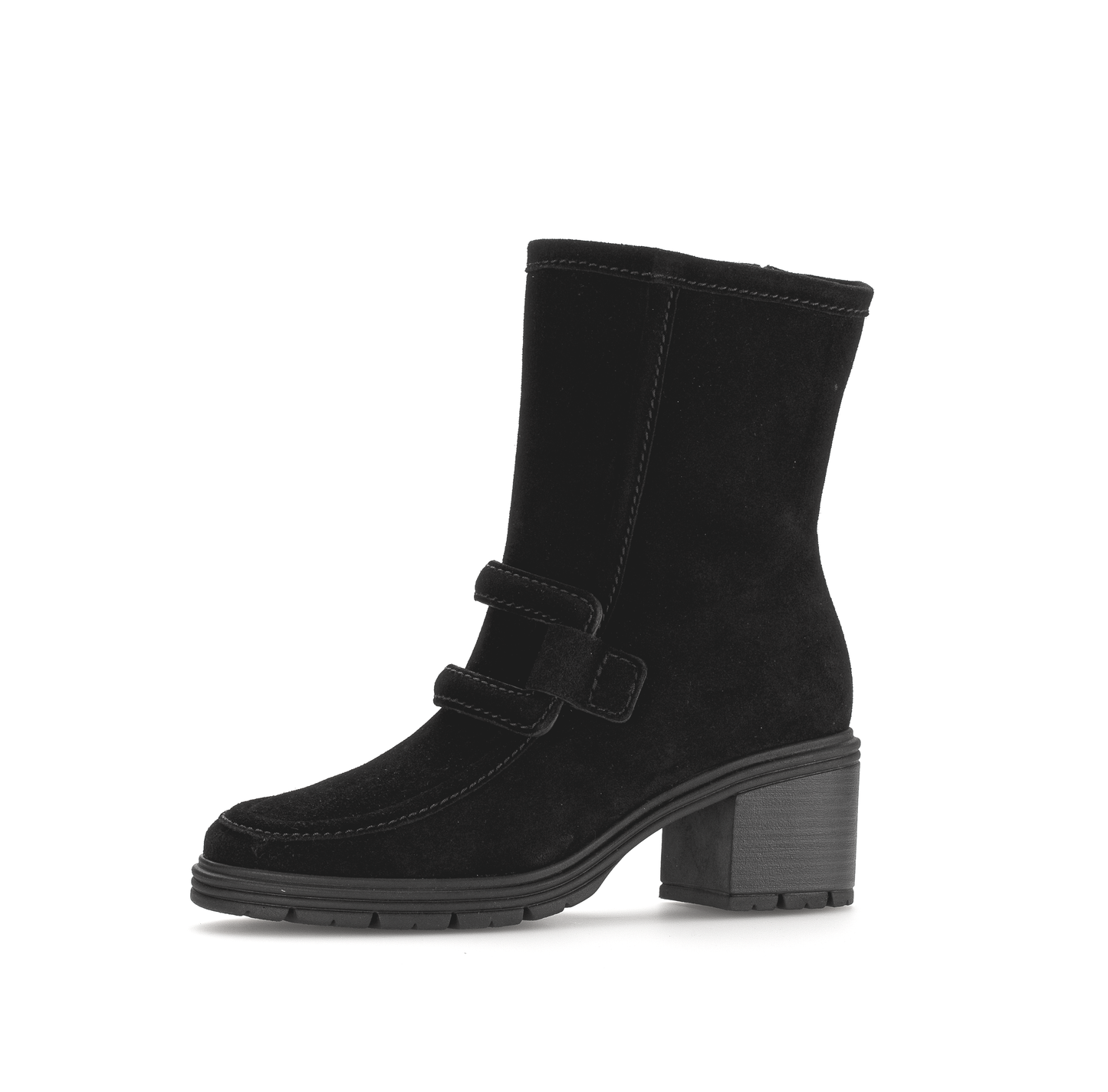 Gabor 32.844.47 Comfort Black Suede Ankle Boots