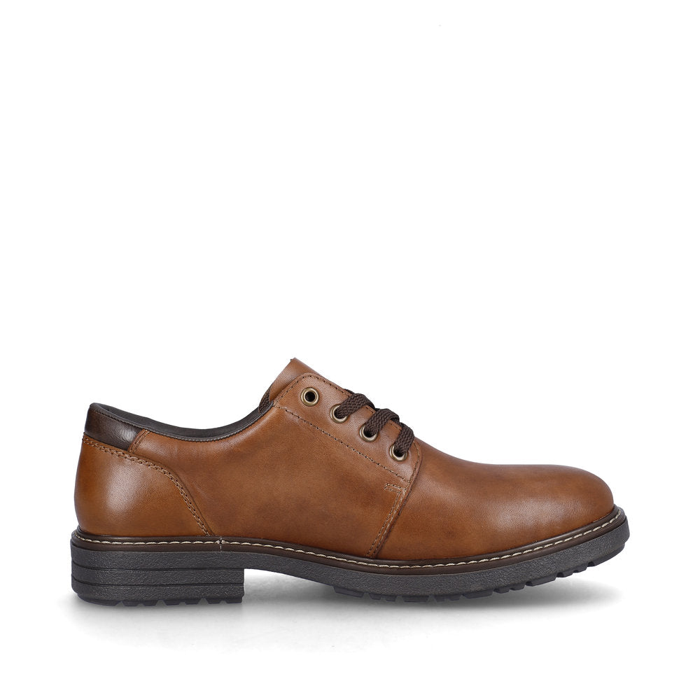 Rieker 33101-24 Tex Brown Lace Shoes