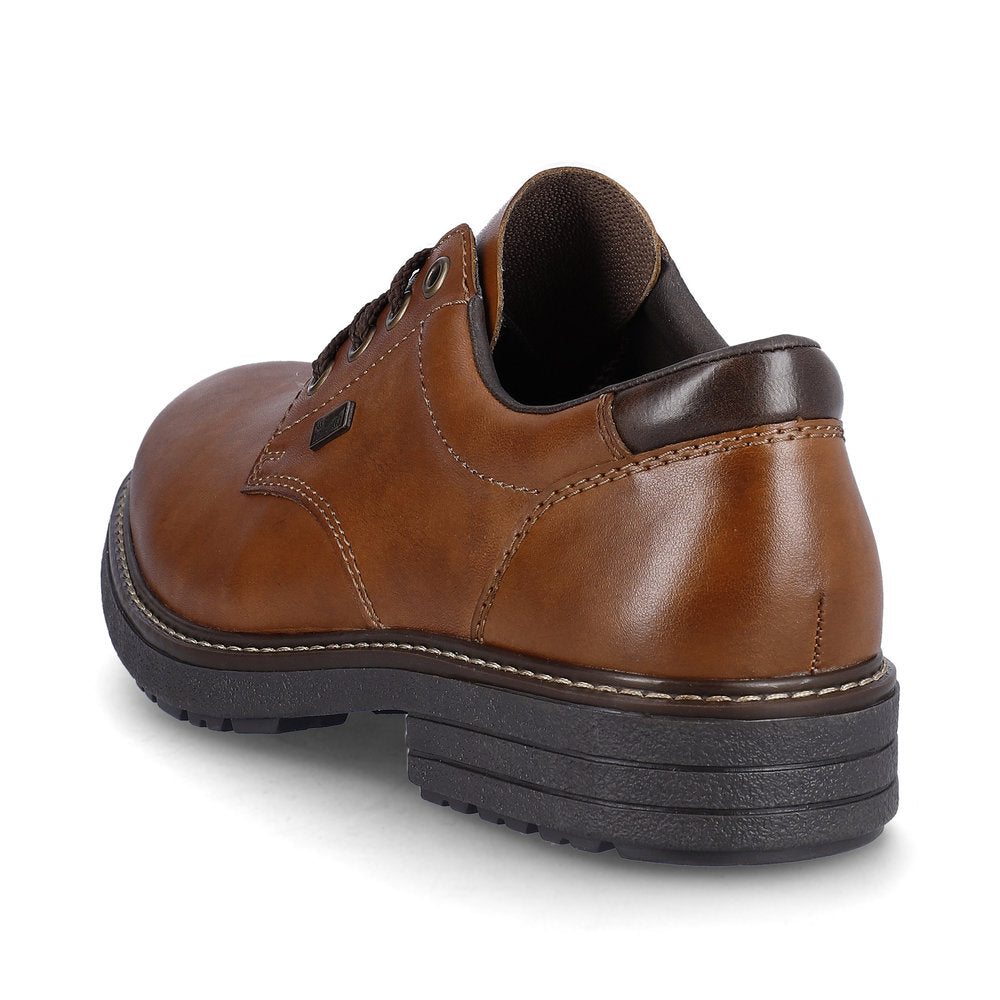 Rieker 33101-24 Tex Brown Lace Shoes