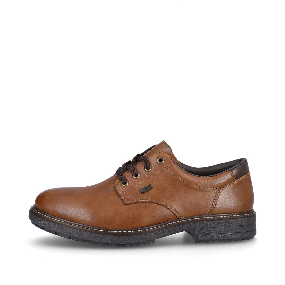Rieker 33101-24 Tex Brown Lace Shoes
