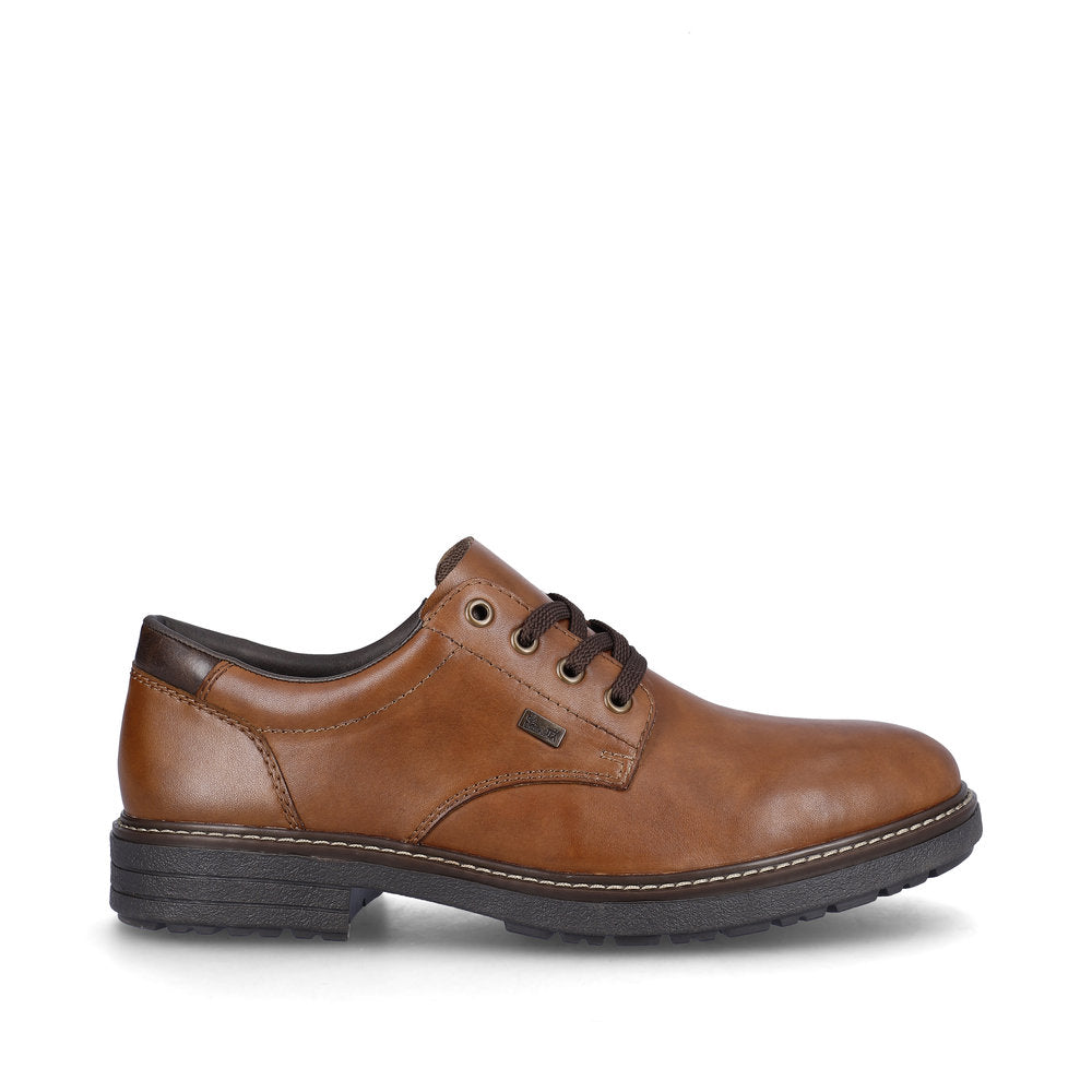 Rieker 33101-24 Tex Brown Lace Shoes
