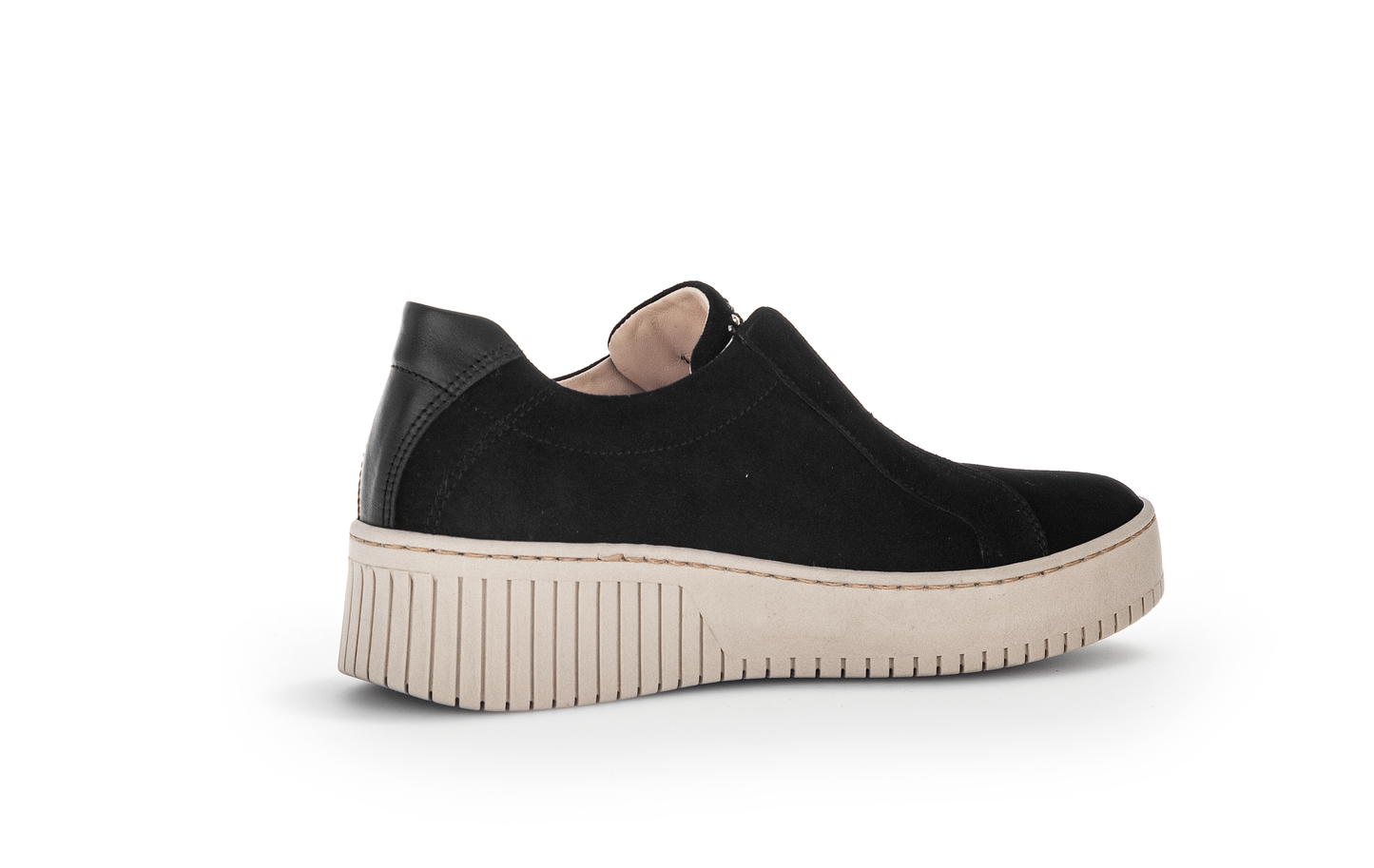 Gabor 33.231.17 Black Slip On Diamonte Trainers